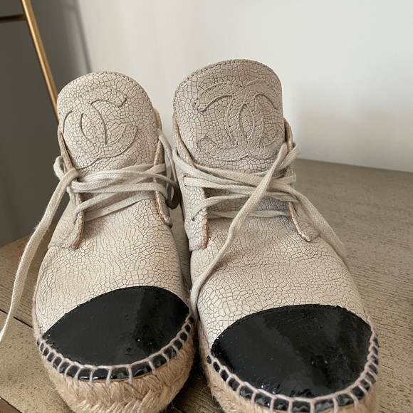 Chanel Espadrilles high tops - Picture 10 of 12